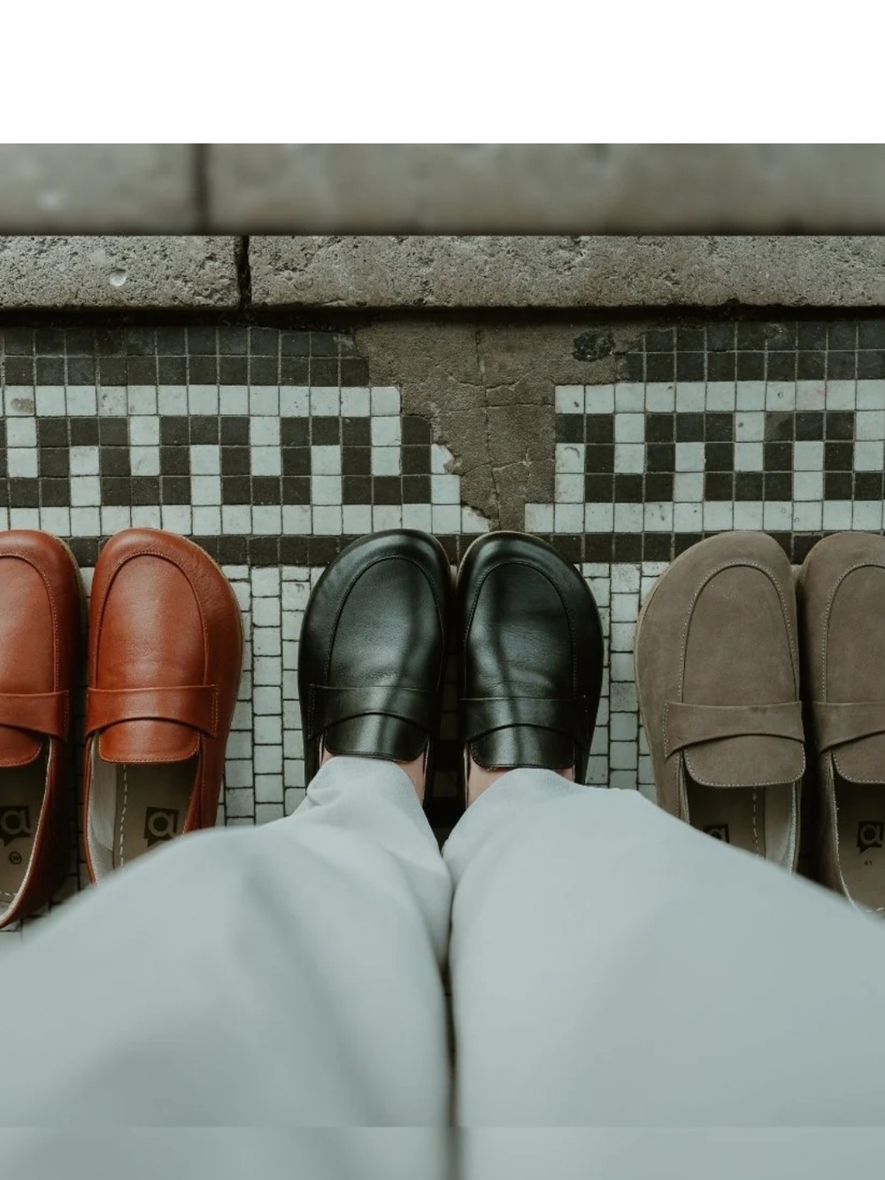 Dalia Leather Loafers - By Anya. Barefoot Shoes